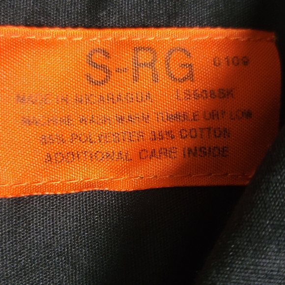 Dickies Short Sleeve Button Up Shirt Chest Pockets Small - Picture 4 of 5